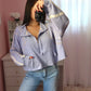Keosha Top - Periwinkle