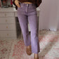 Happy Ankle Jeans - Grape