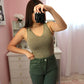 Washed Bodysuit