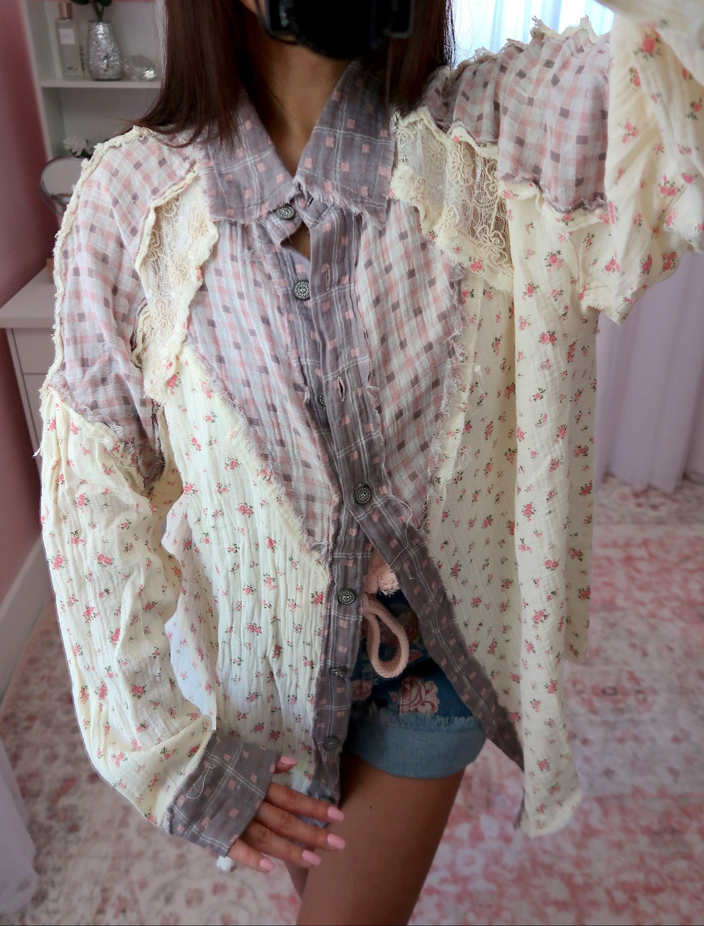 Soft Florals Button Shirt