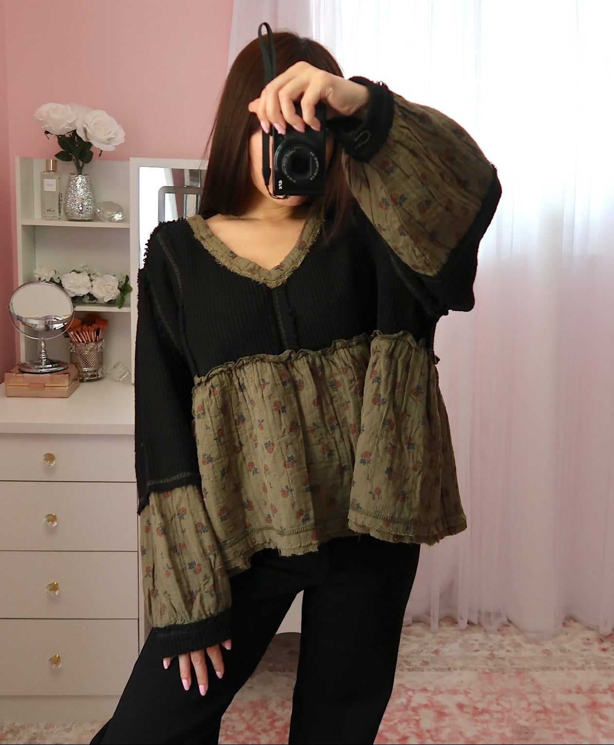 Forest Fairy Babydoll Sweater