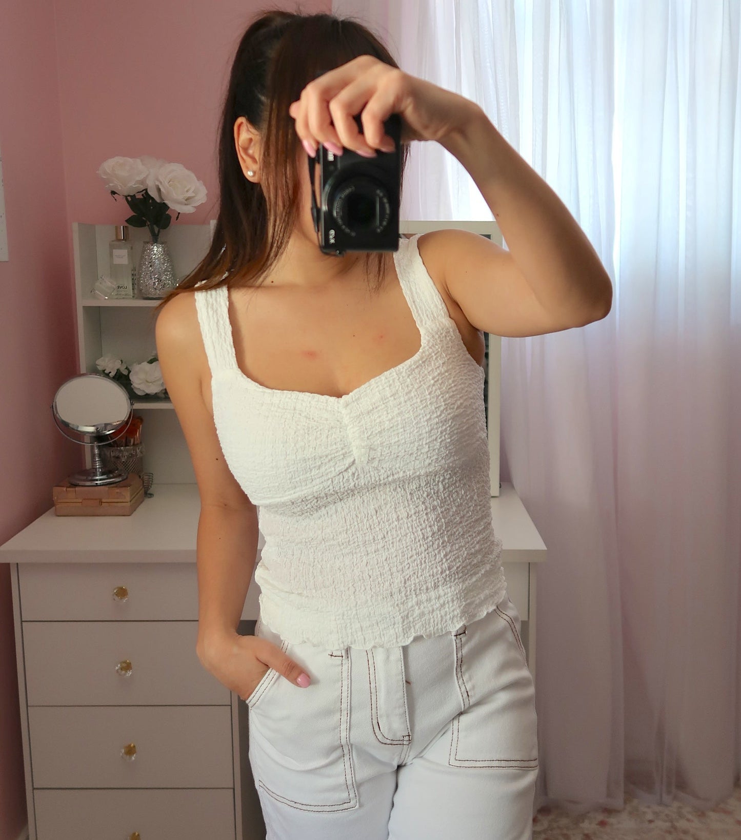 Sweetheart Tank - Ivory