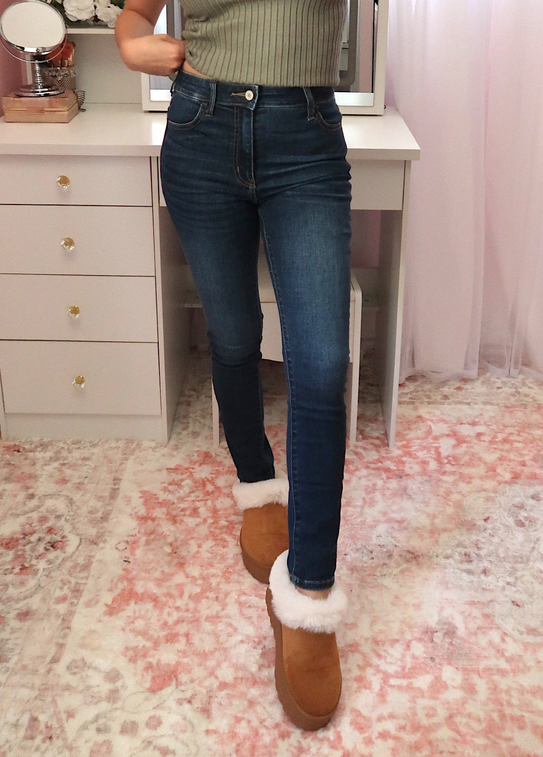 High Waist Skinny Jean