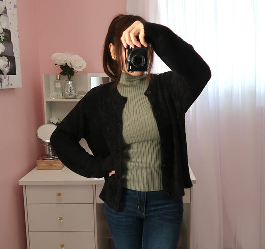 Fuzzy Cardigan