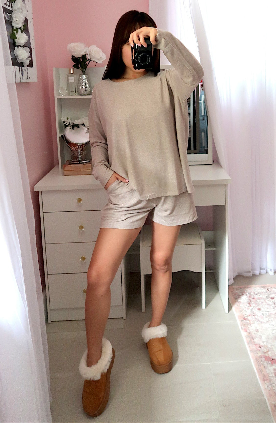 Milk and Cookies Short Set