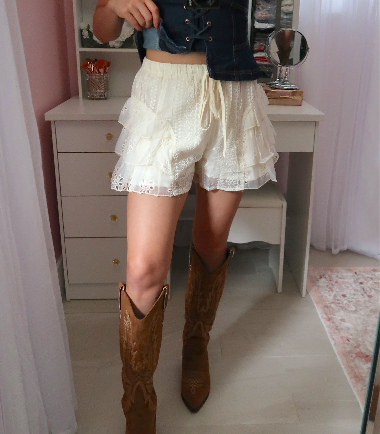 Ruffle Shorts