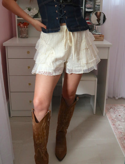 Ruffle Shorts