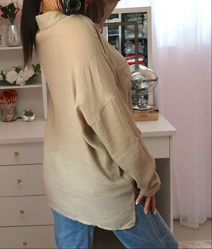 Forever Summer Shirt - Taupe
