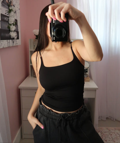 Seamless Square Cami with built-in (12 colors available)