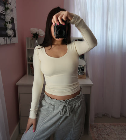 Seamless Long Sleeve with built-in (7 colors available)