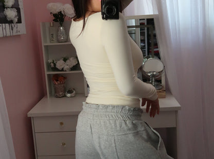 Seamless Long Sleeve with built-in (7 colors available)