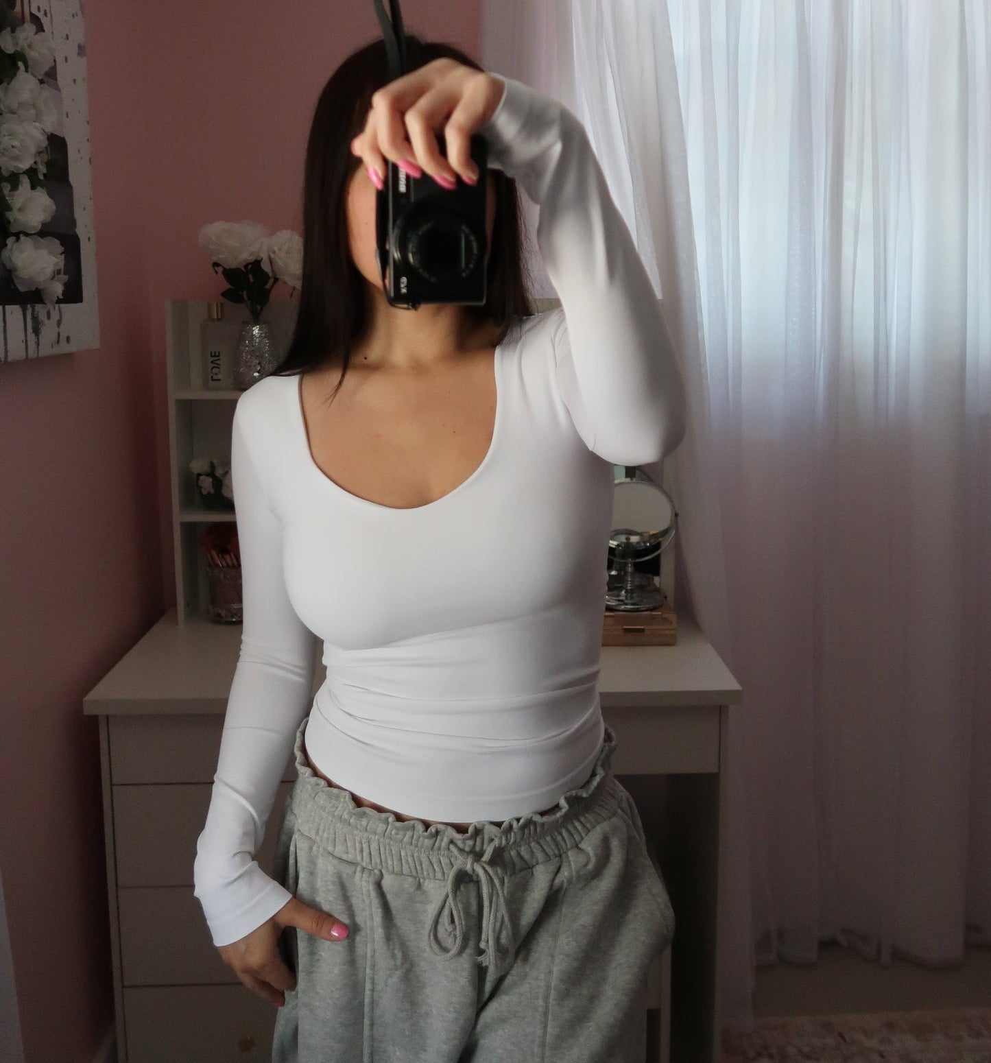 Seamless Long Sleeve with built-in (7 colors available)