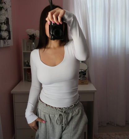Seamless Long Sleeve with built-in (7 colors available)