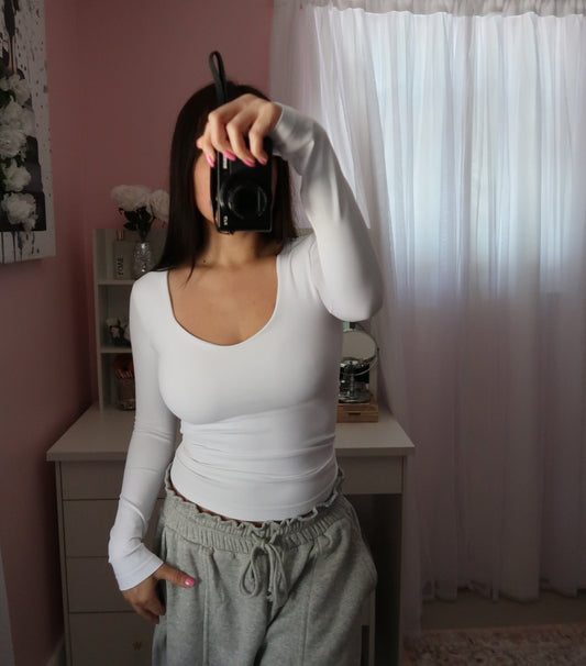 Seamless Long Sleeve with built-in (3 colors available)