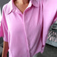 Bernice Button Shirt - Mauve