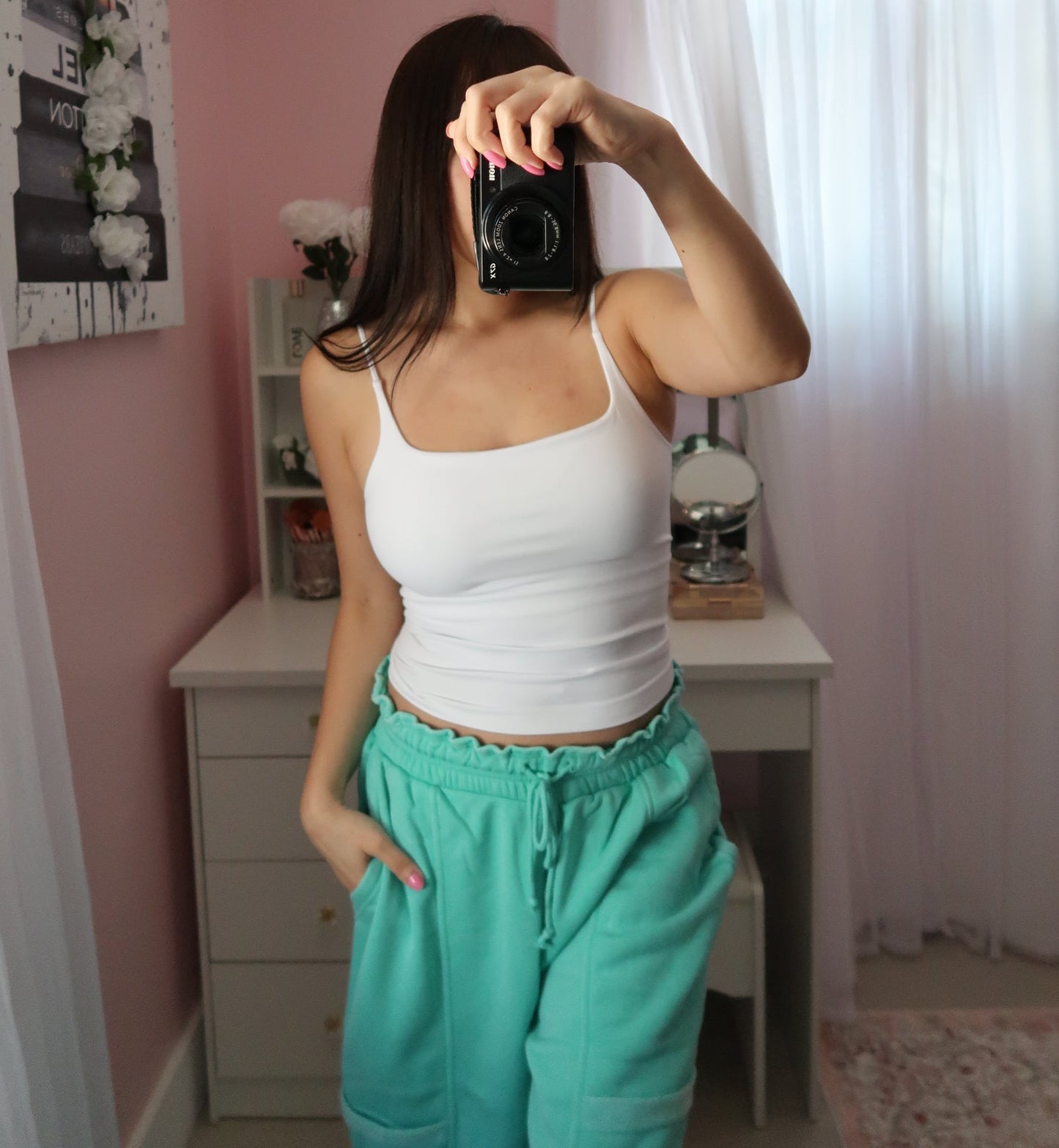 Seamless Square Cami with built-in (6 colors available)