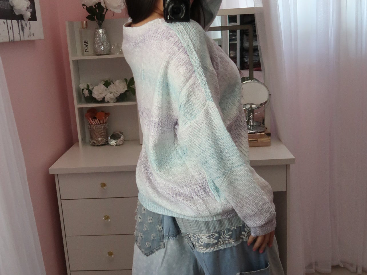 Cool Tones Knit Sweater