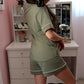 Classic Summer PJ's - Light Olive