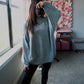 Cozy Oversized Sweater - Grey