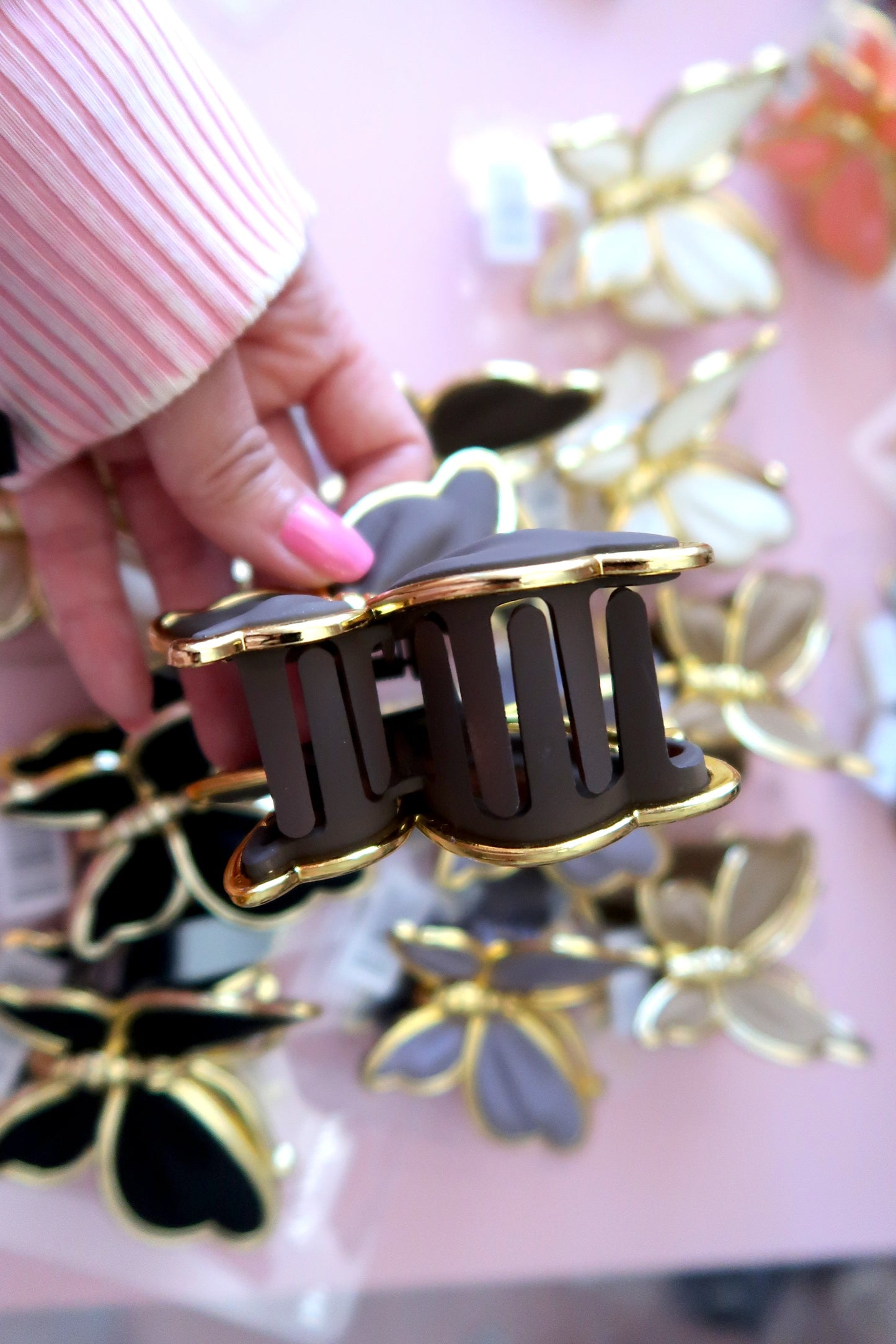 Mystery Butterfly Claw Clip
