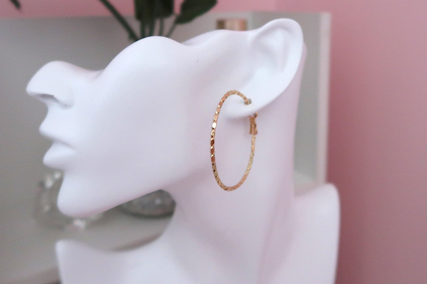 Secret Box Large Gold Hoops