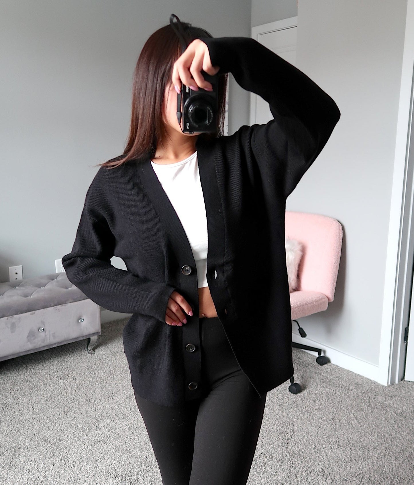 May Cardigan - Black