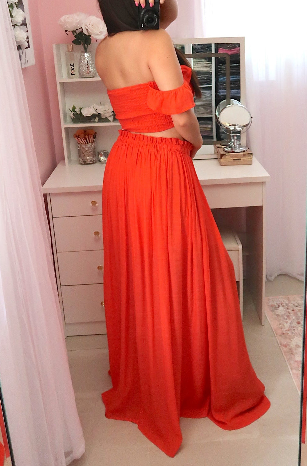 Summer Romance Set - Orange Red