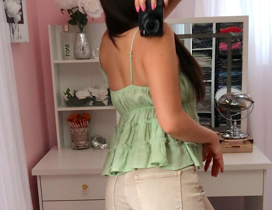 Tiana Ruffle Cami (4 available colors)