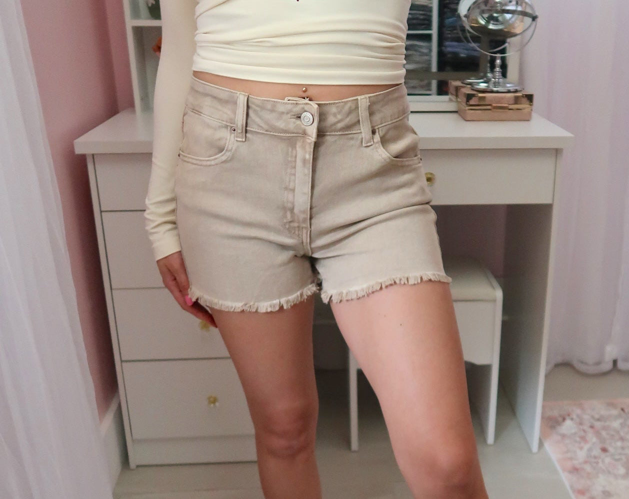 Stretchy Denim Shorts (6 colors available)