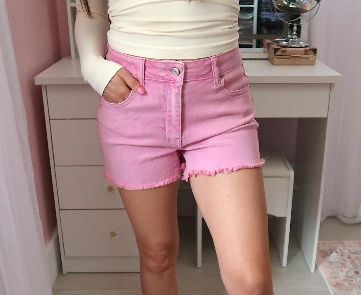 Stretchy Denim Shorts (6 colors available)