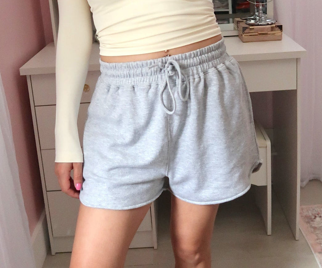 Relaxed Shorts - Grey *size down*