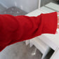 Soft Brushed Sweater - Red