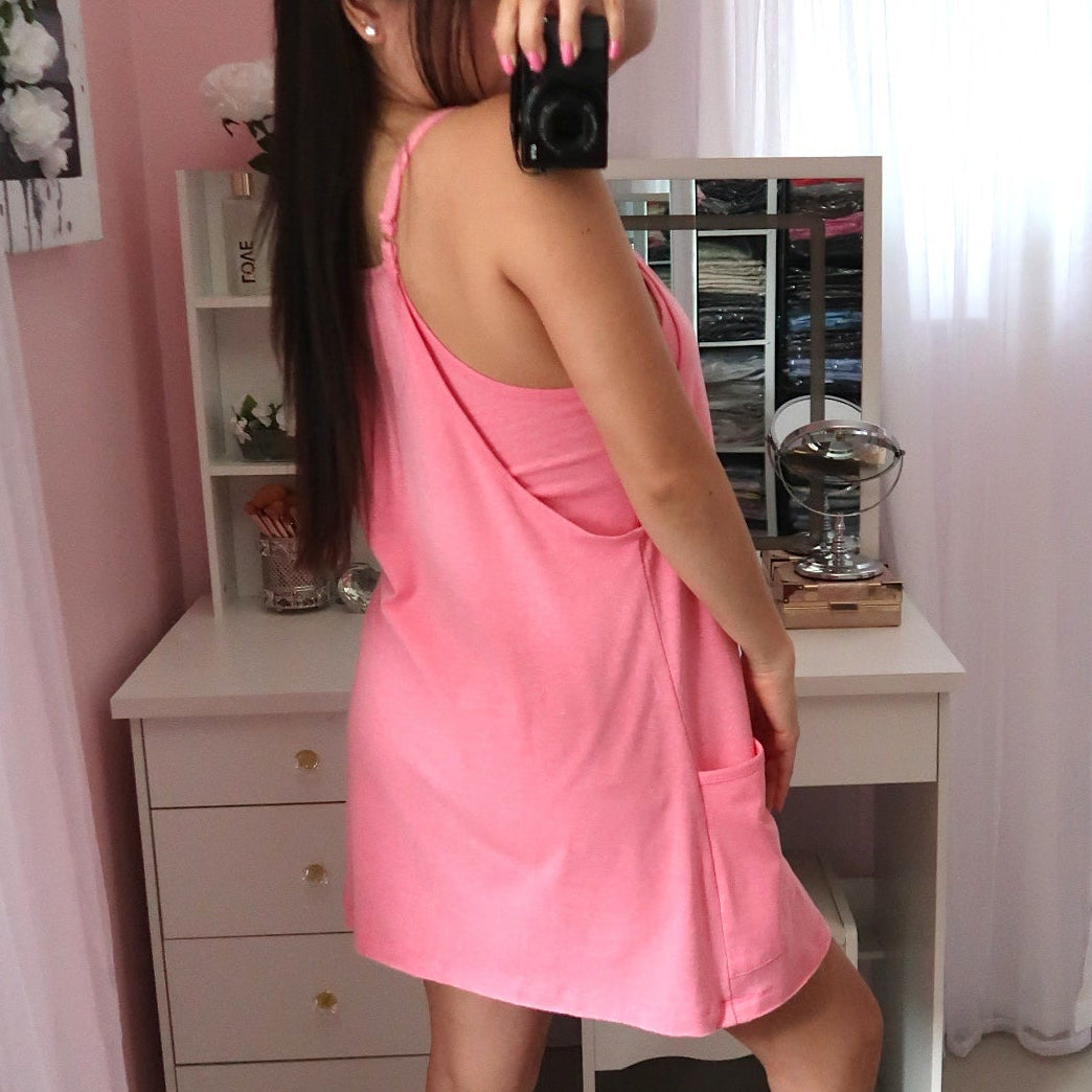 Relax With Me Romper Dress (5 colors available)