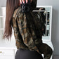 Cropped Camo Jacket