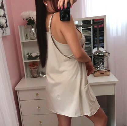 Relax With Me Romper Dress (5 colors available)