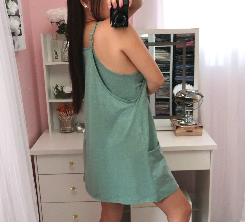 Relax With Me Romper Dress (5 colors available)
