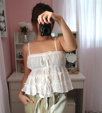 Tiana Ruffle Cami (4 available colors)