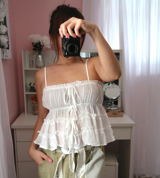 Tiana Ruffle Cami (4 available colors)
