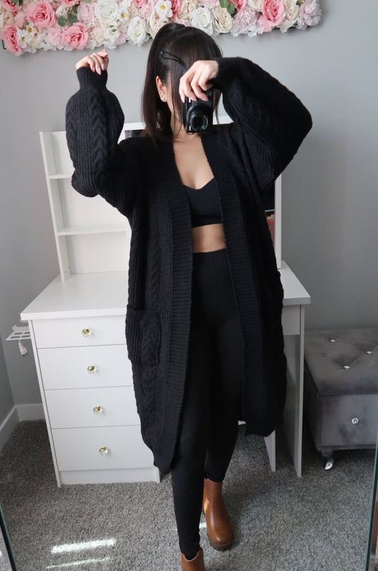 Maxi Sweater Cardigan