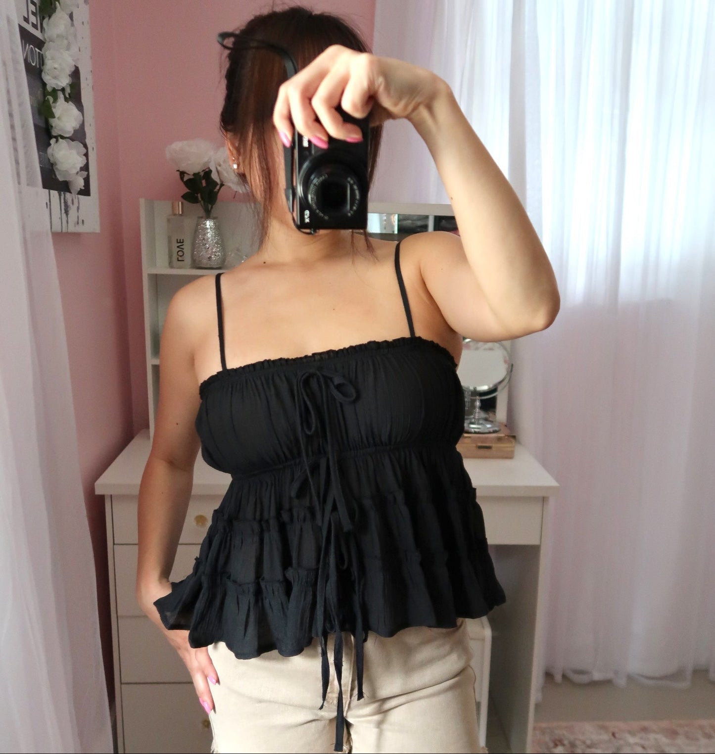 Tiana Ruffle Cami (4 available colors)