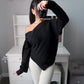 Sassy Shoulder Sweater