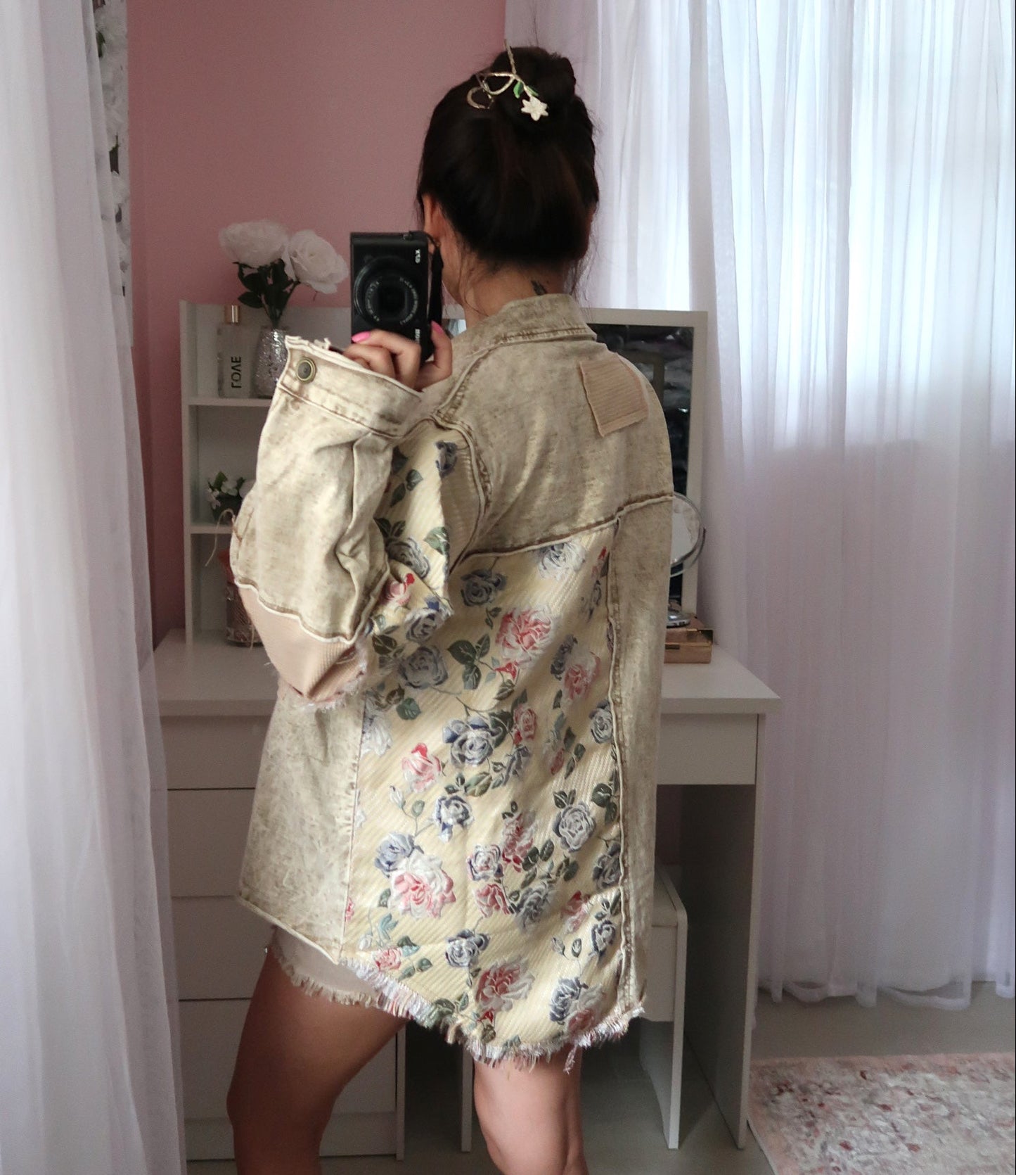 Magnolia Shacket - Taupe
