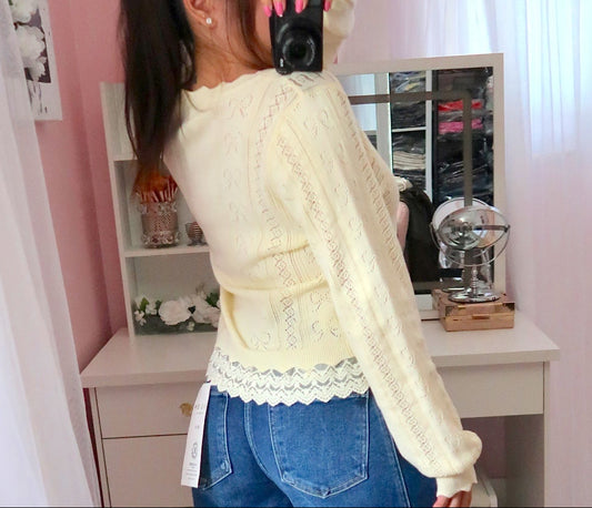 The Sweetest Cardigan - Butter