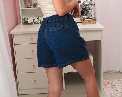 Clean Denim Shorts