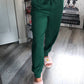 Plain Joggers - Forest Green