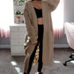 Maxi Sweater Cardigan - Taupe