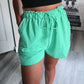 Flowy Summer Shorts - Green