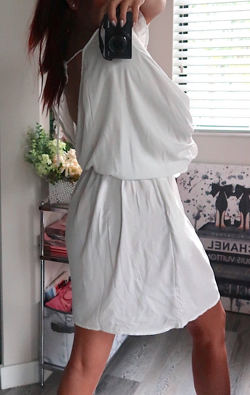 Summer Vibes Dress - Soft White