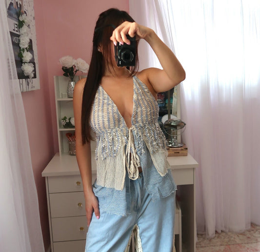 Boho Bikini Cover Top
