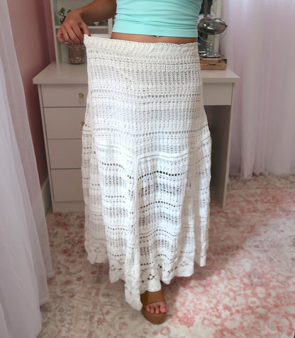 Crotchet Maxi Skirt